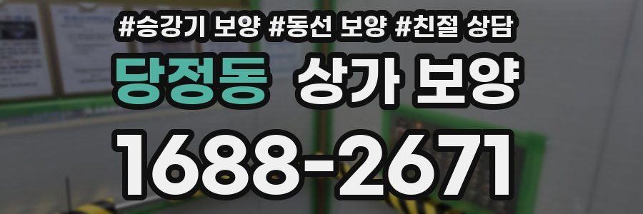 당정동 상가 보양