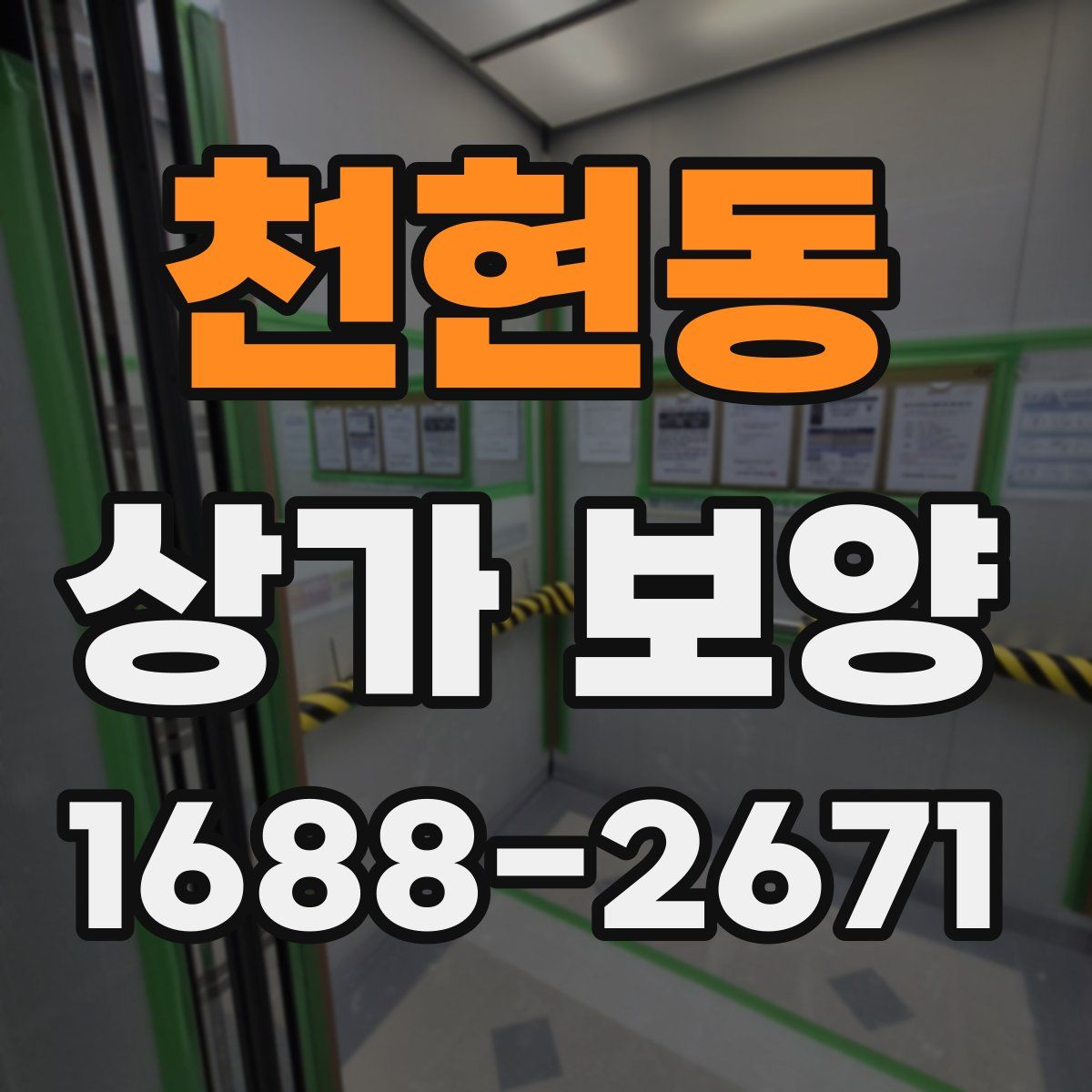 천현동 상가 보양