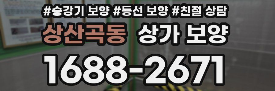 상산곡동 상가 보양