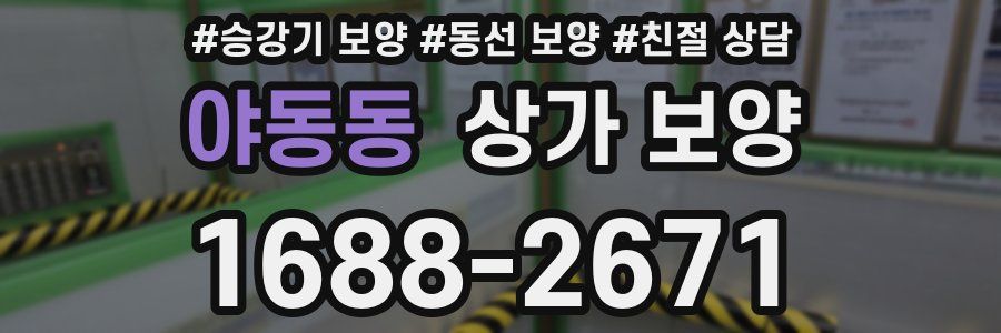 야동동 상가 보양