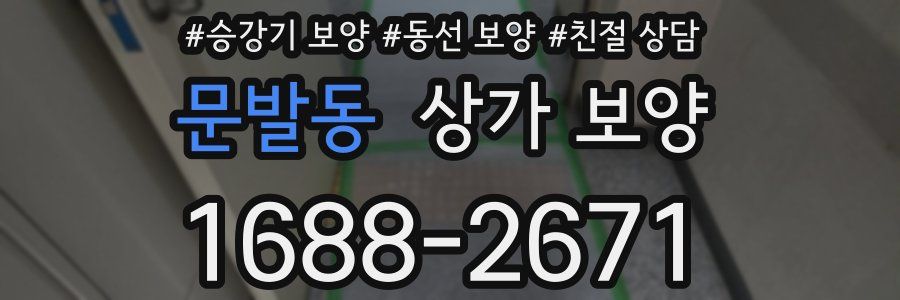 문발동 상가 보양