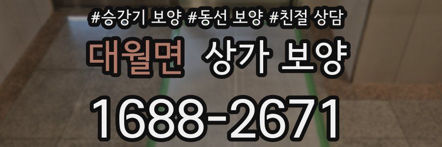 대월면 상가 보양