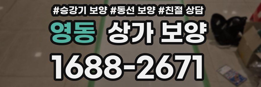 영동 상가 보양