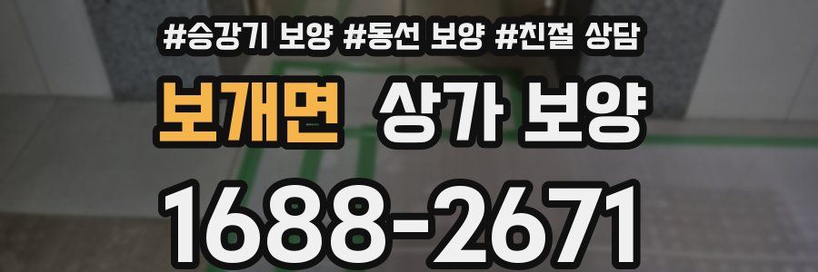 보개면 상가 보양