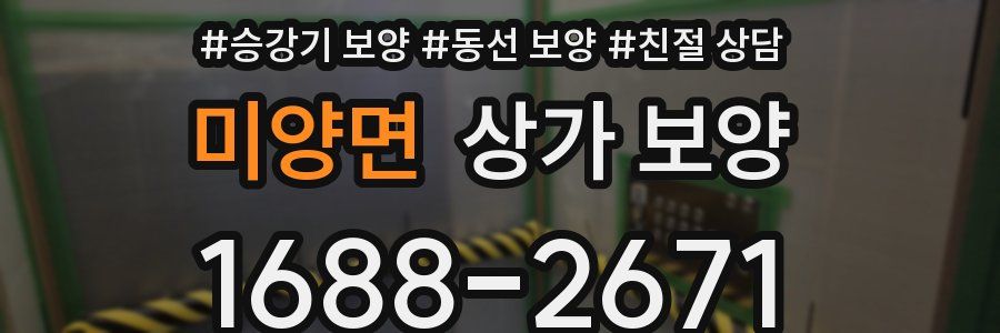 미양면 상가 보양