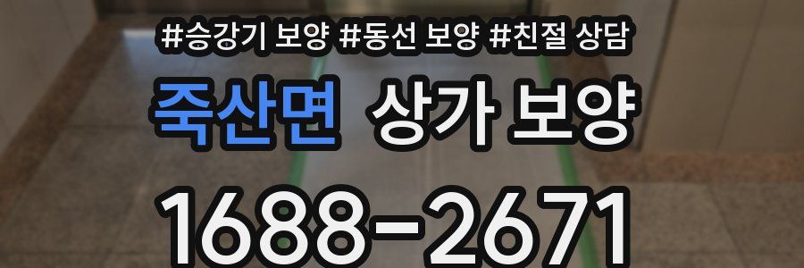 죽산면 상가 보양
