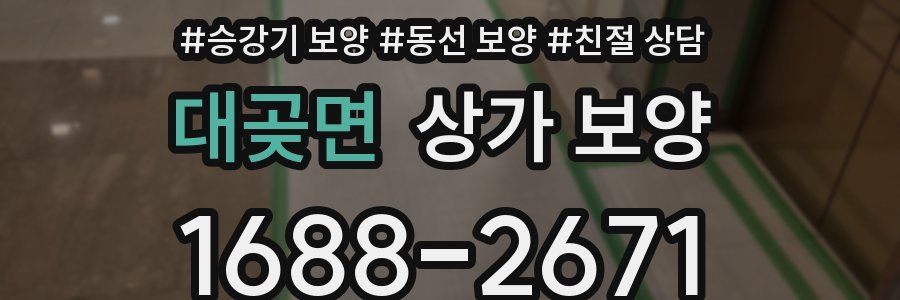 대곶면 상가 보양