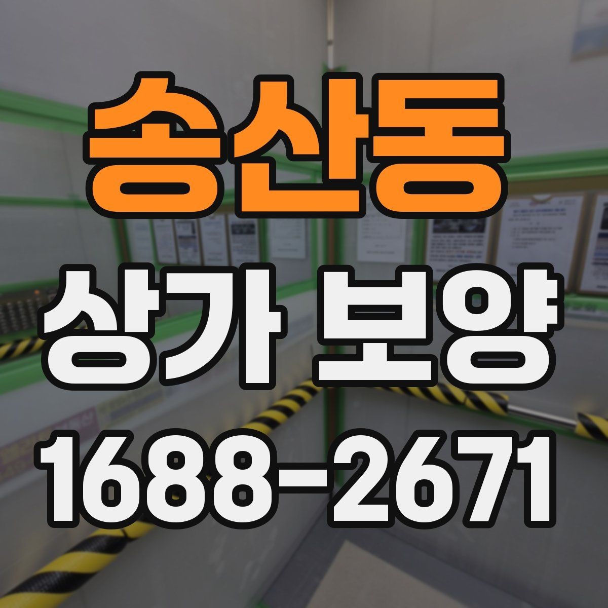 송산동 상가 보양 전후 사진으로 확인하는 변화