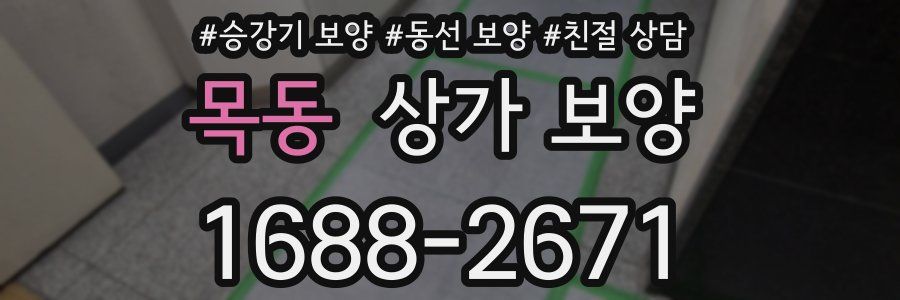목동 상가 보양