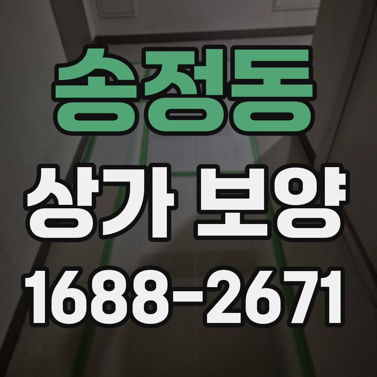 송정동 상가 보양