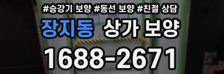 장지동 상가 보양
