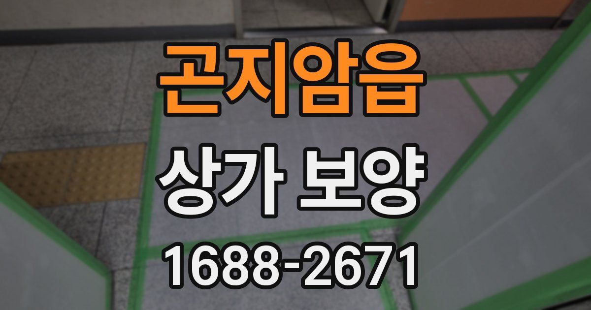 곤지암읍 상가 보양