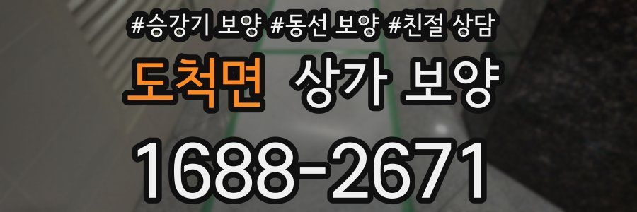 도척면 상가 보양