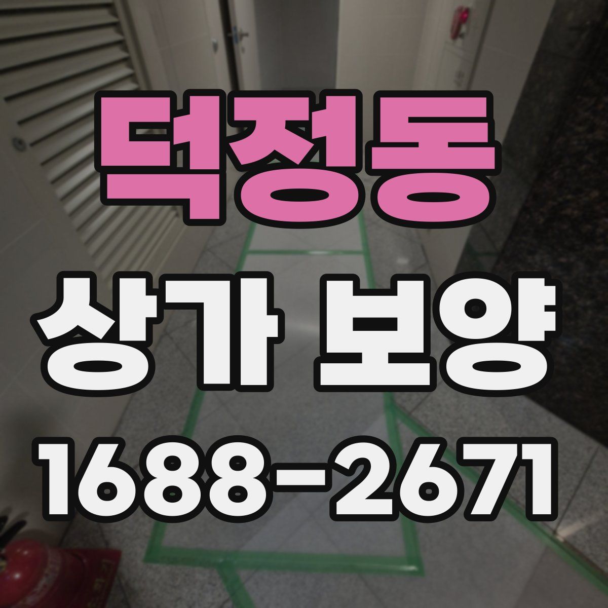 덕정동 상가 보양