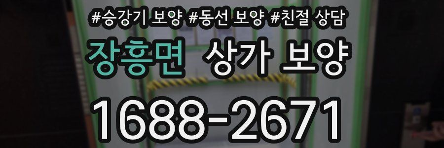 장흥면 상가 보양