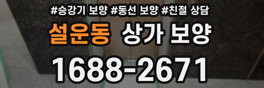 설운동 상가 보양
