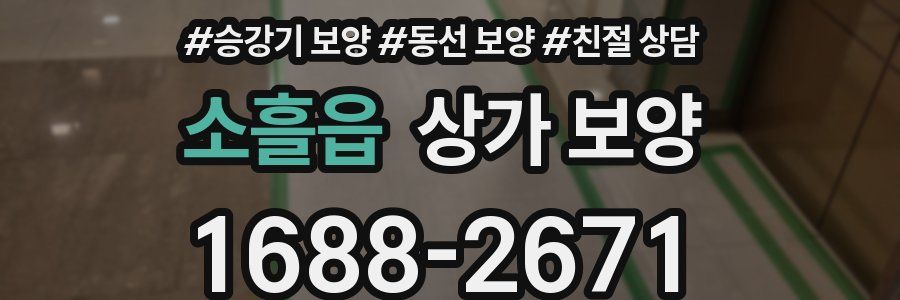 소흘읍 상가 보양