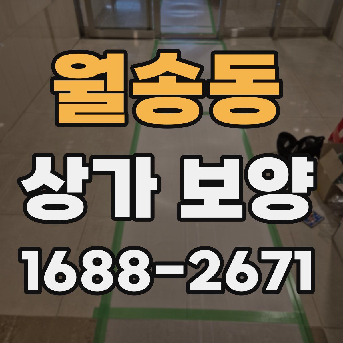 월송동 상가 보양
