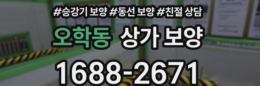오학동 상가 보양