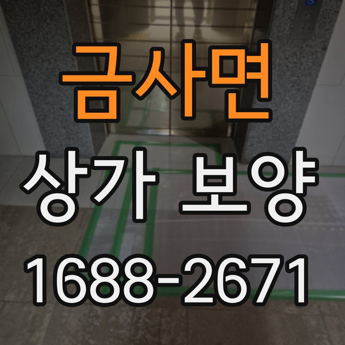 금사면 상가 보양 시 보호 범위 설정 기준
