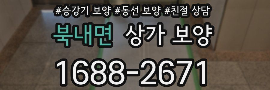 북내면 상가 보양