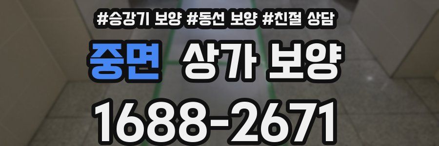 중면 상가 보양