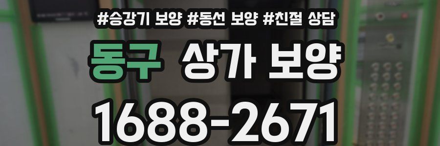 동구 상가 보양