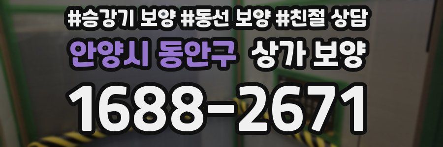 안양시 동안구 상가 보양