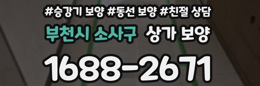 부천시 소사구 상가 보양