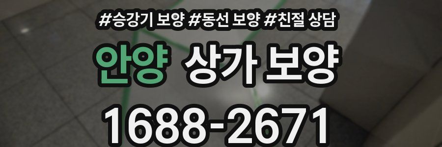 안양 상가 보양