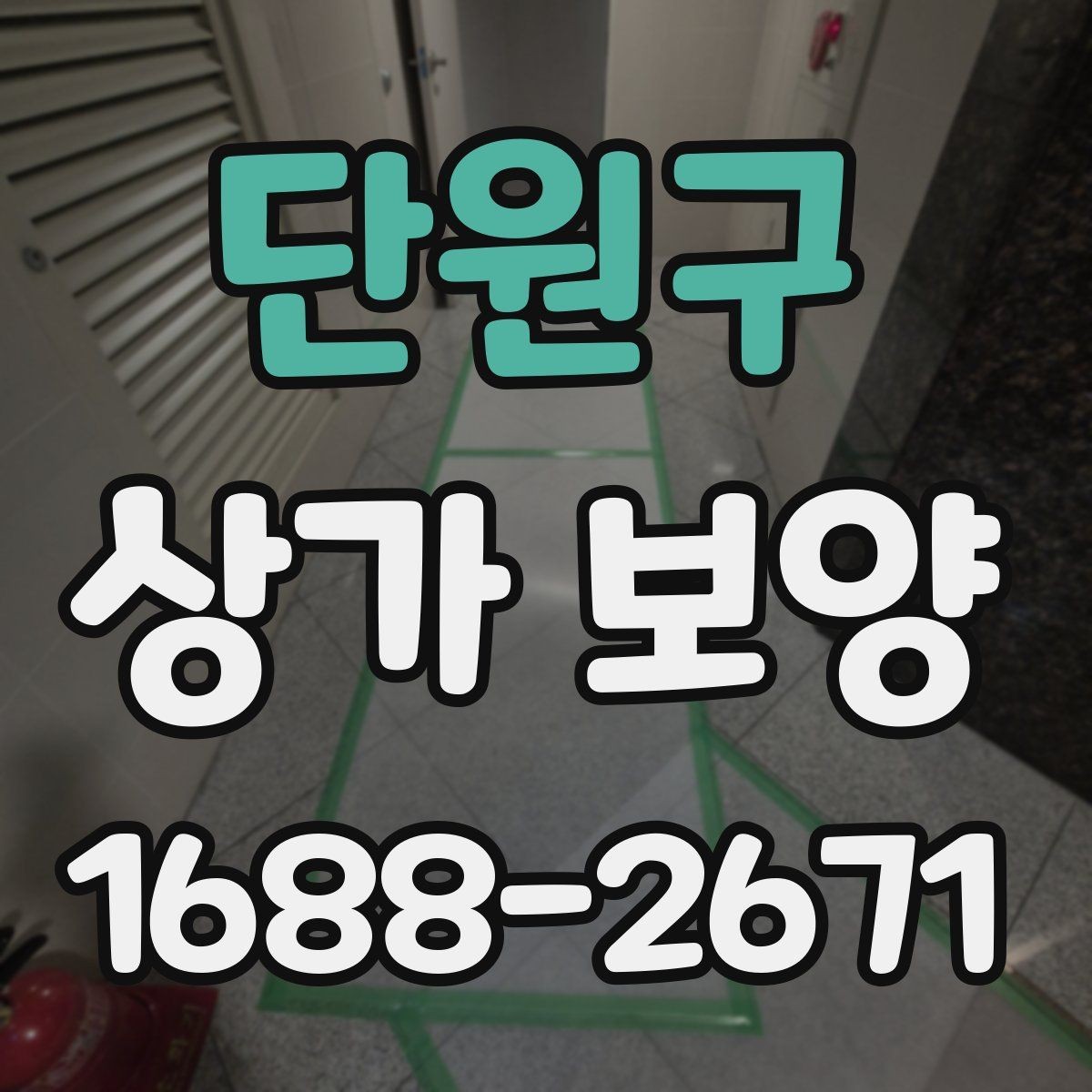 단원구 상가 보양 범위별 비용과 작업 내용