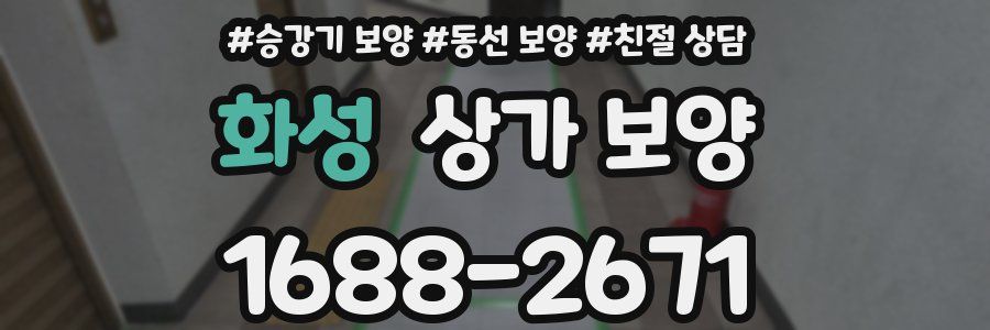 화성 상가 보양