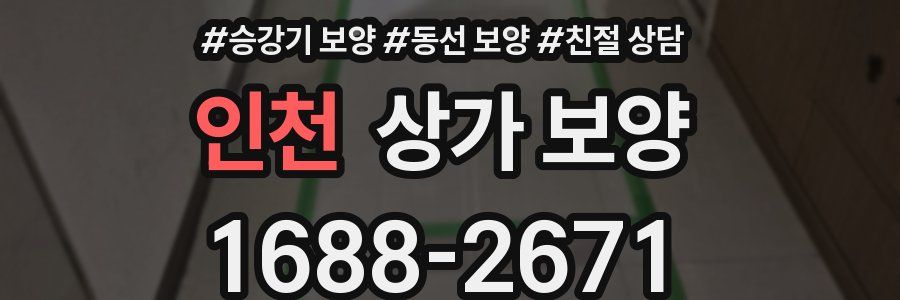 인천 상가 보양