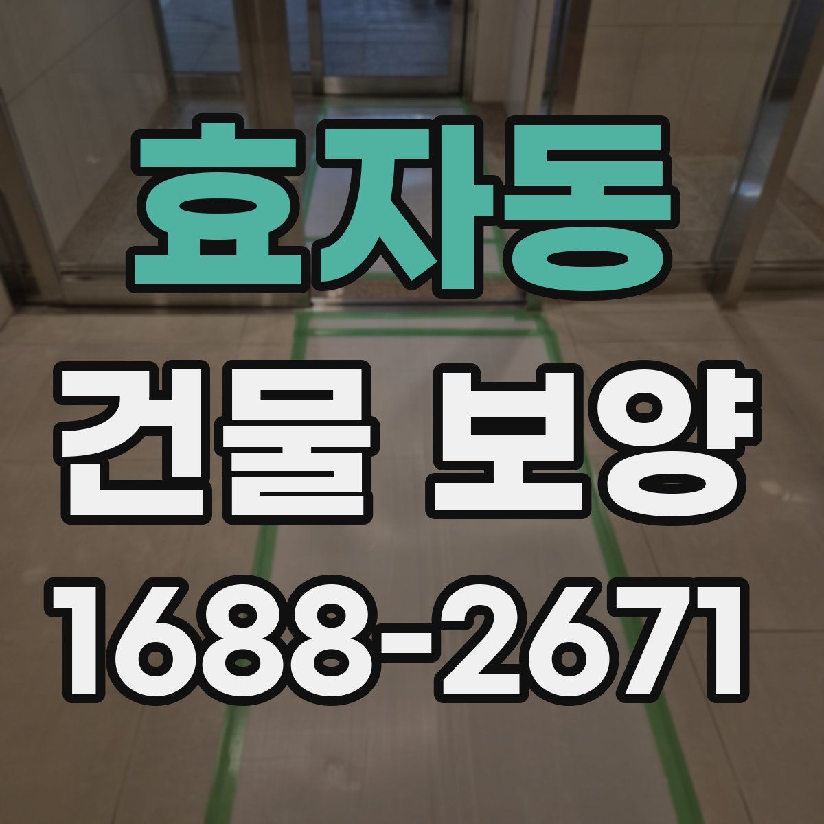 효자동 건물 보양