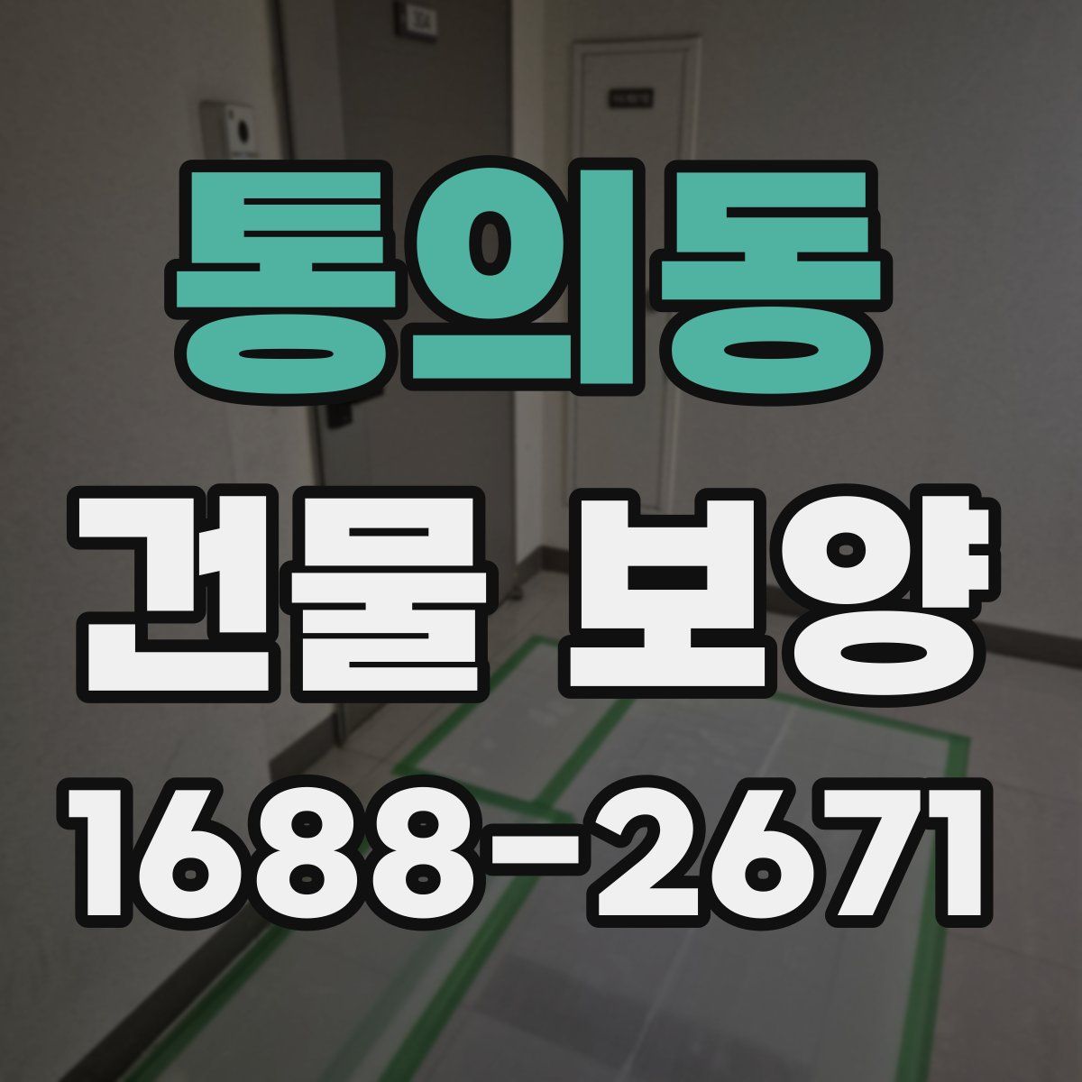 통의동 건물 보양
