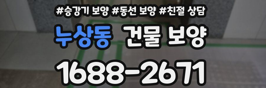 누상동 건물 보양