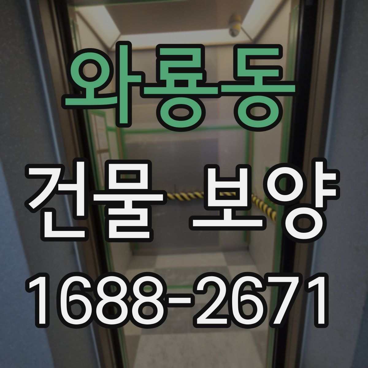와룡동 건물 보양