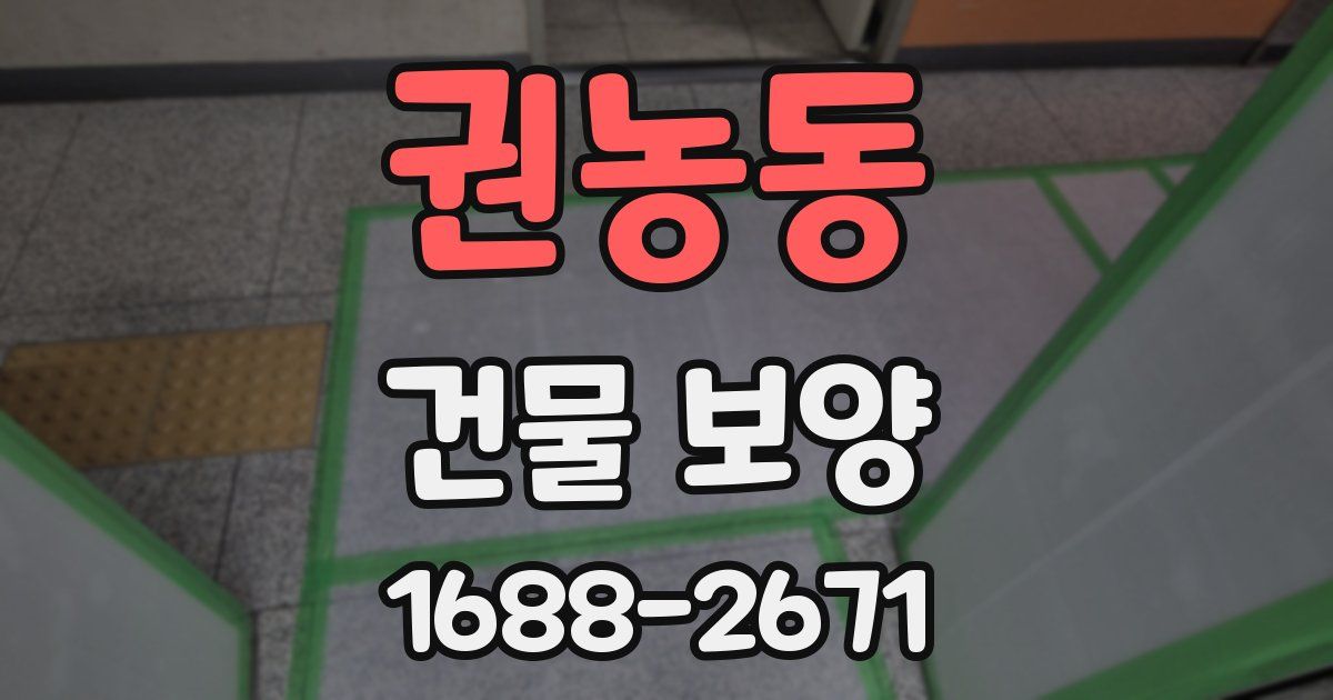 권농동 건물 보양