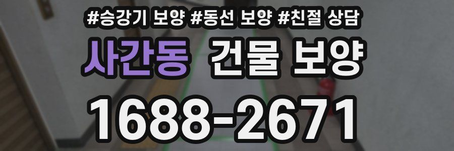 사간동 건물 보양