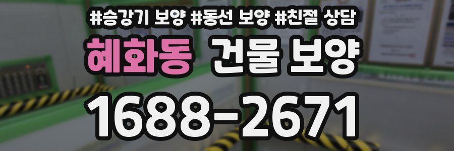 혜화동 건물 보양
