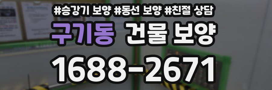 구기동 건물 보양