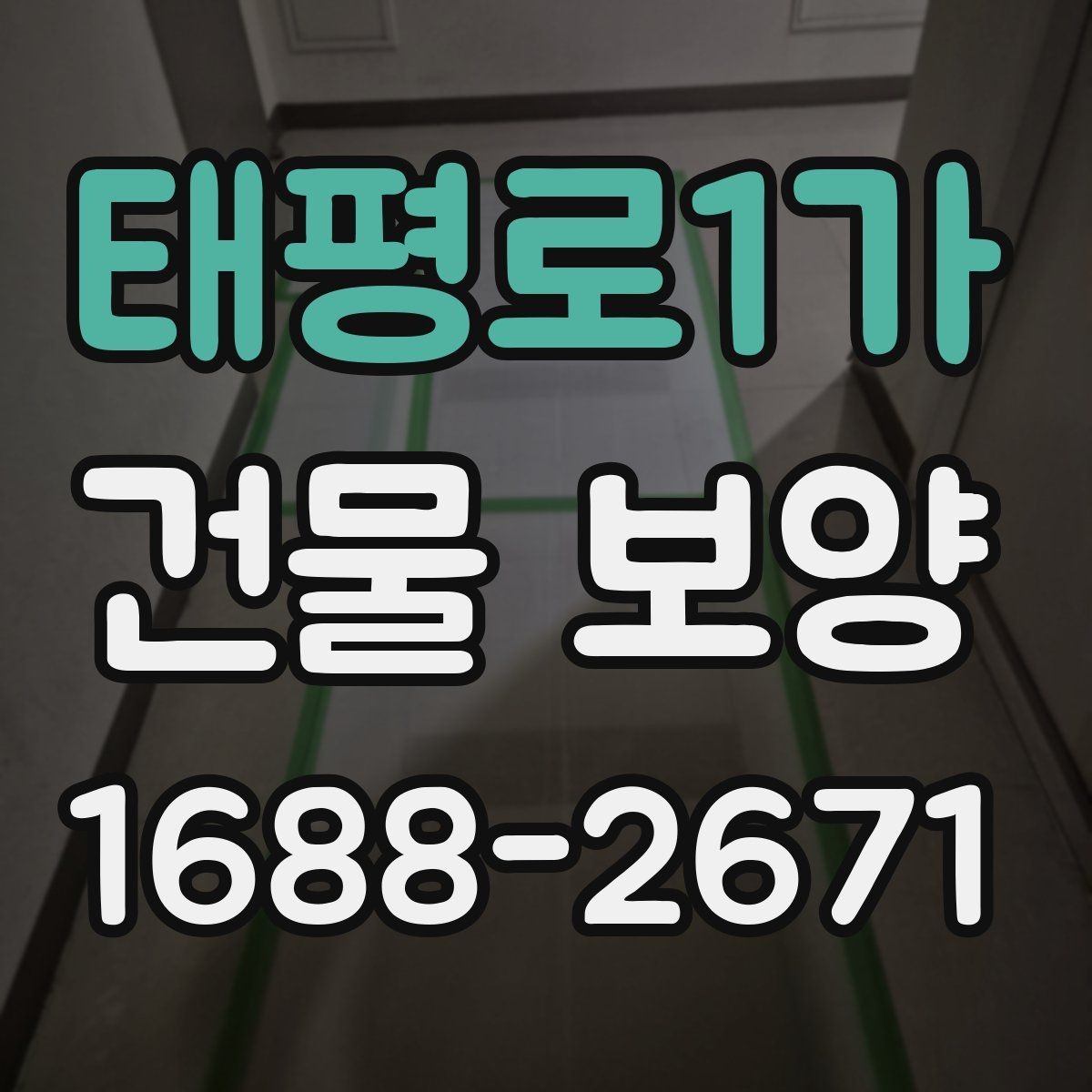 태평로1가 건물 보양 전 현장 상태 점검이 중요한 이유