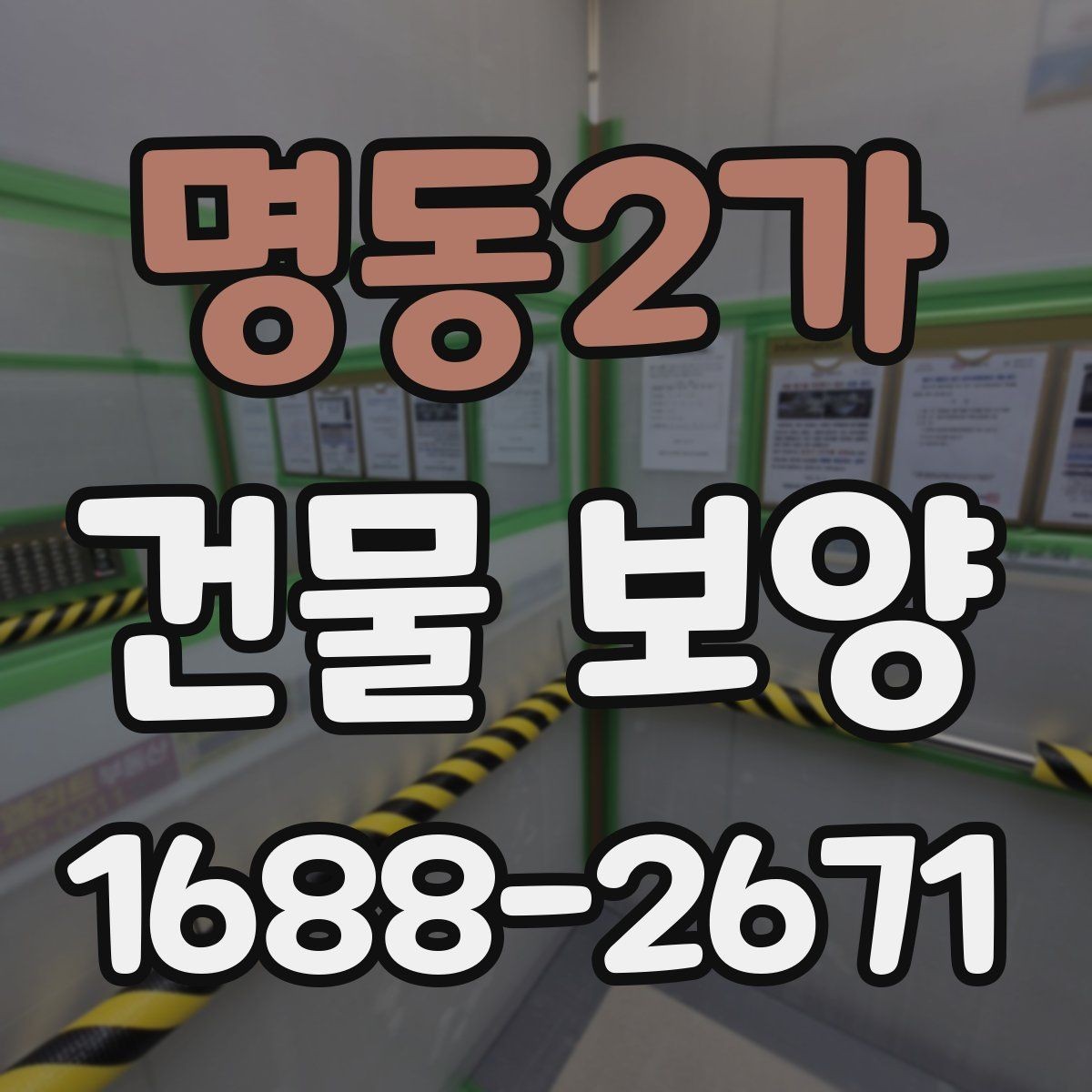 명동2가 건물 보양 자재 사용 전 확인해야 할 규격