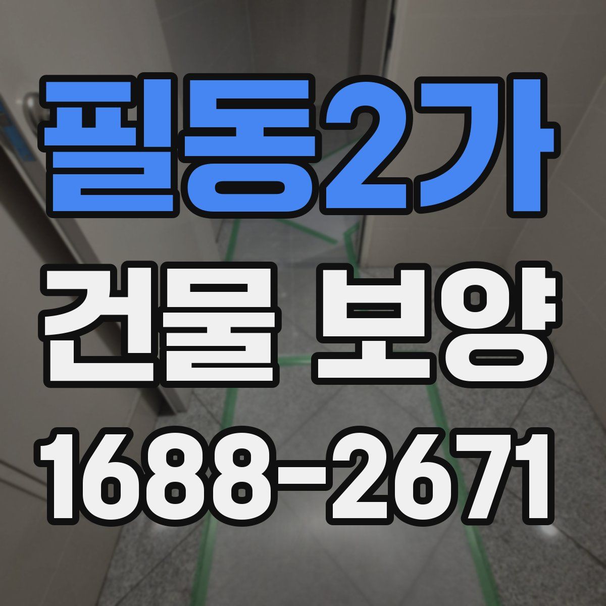 필동2가 건물 보양