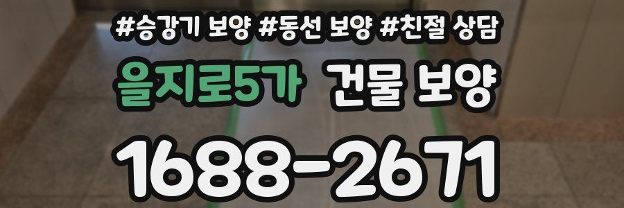 을지로5가 건물 보양