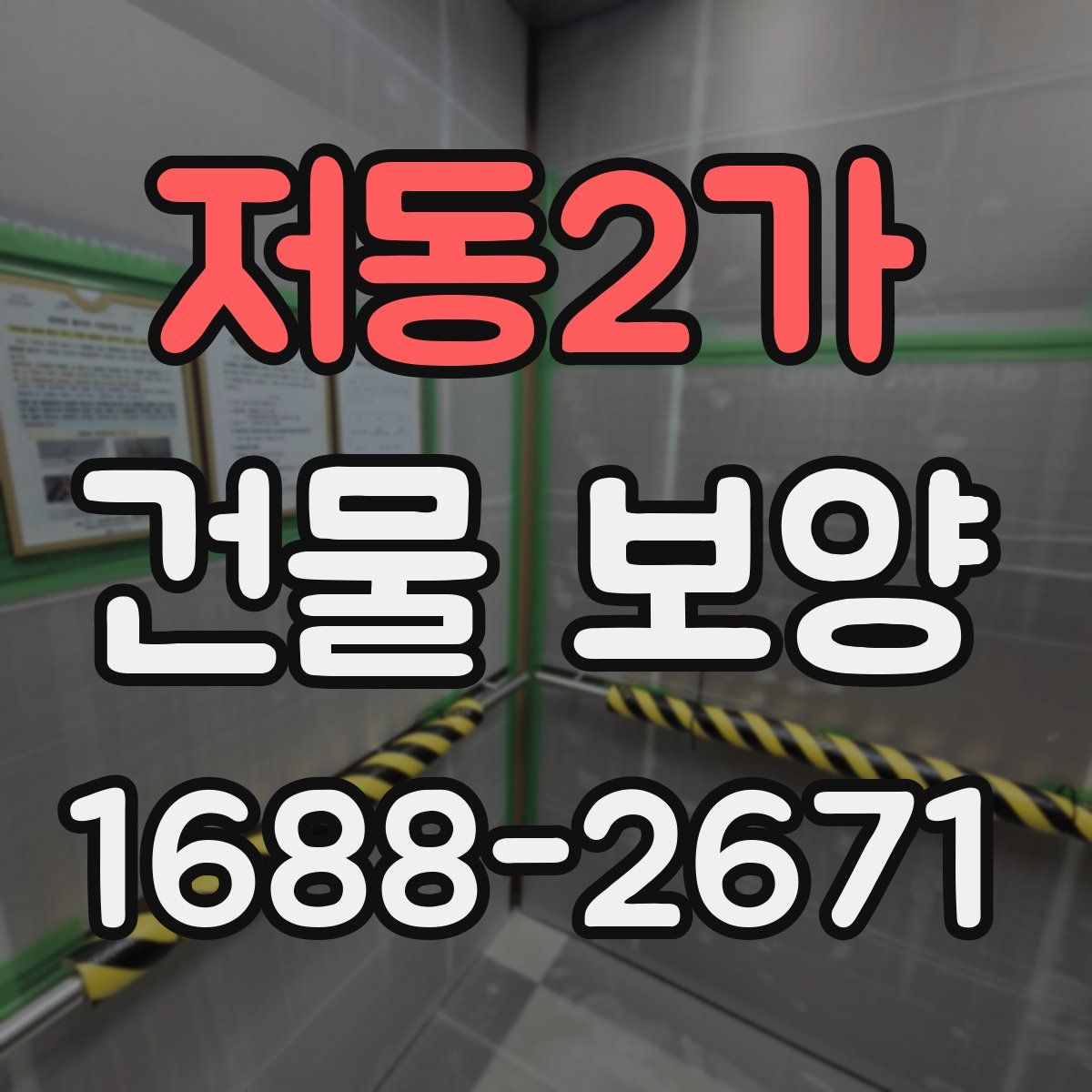 저동2가 건물 보양
