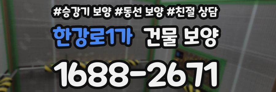 한강로1가 건물 보양