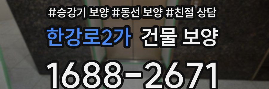 한강로2가 건물 보양