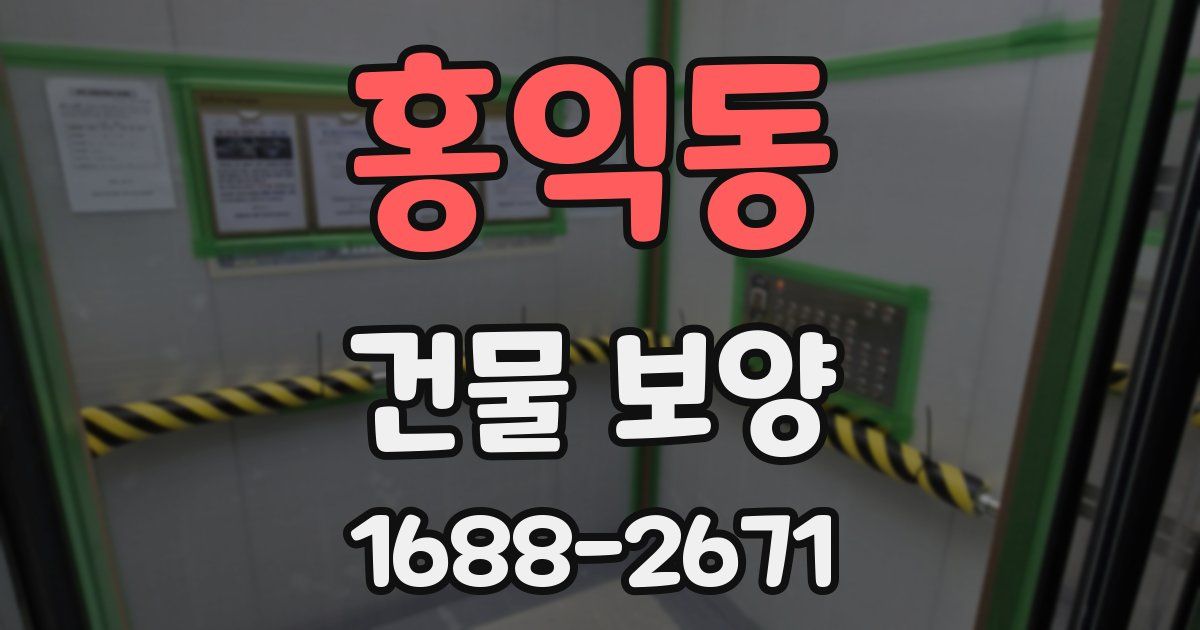 홍익동 건물 보양