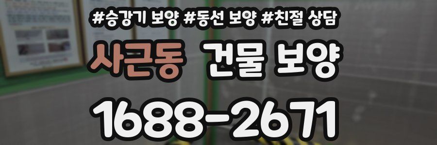 사근동 건물 보양